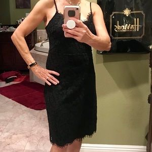 Gorgeous black lace Michael Kors dress